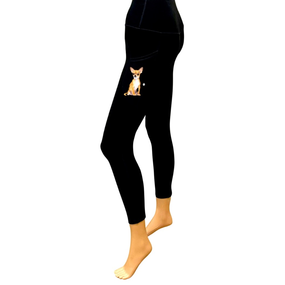 NEW CHIHUAHUA URBAN ATHLETICS Ladies HIGH RISE LEGGINGS/PANTS sz S